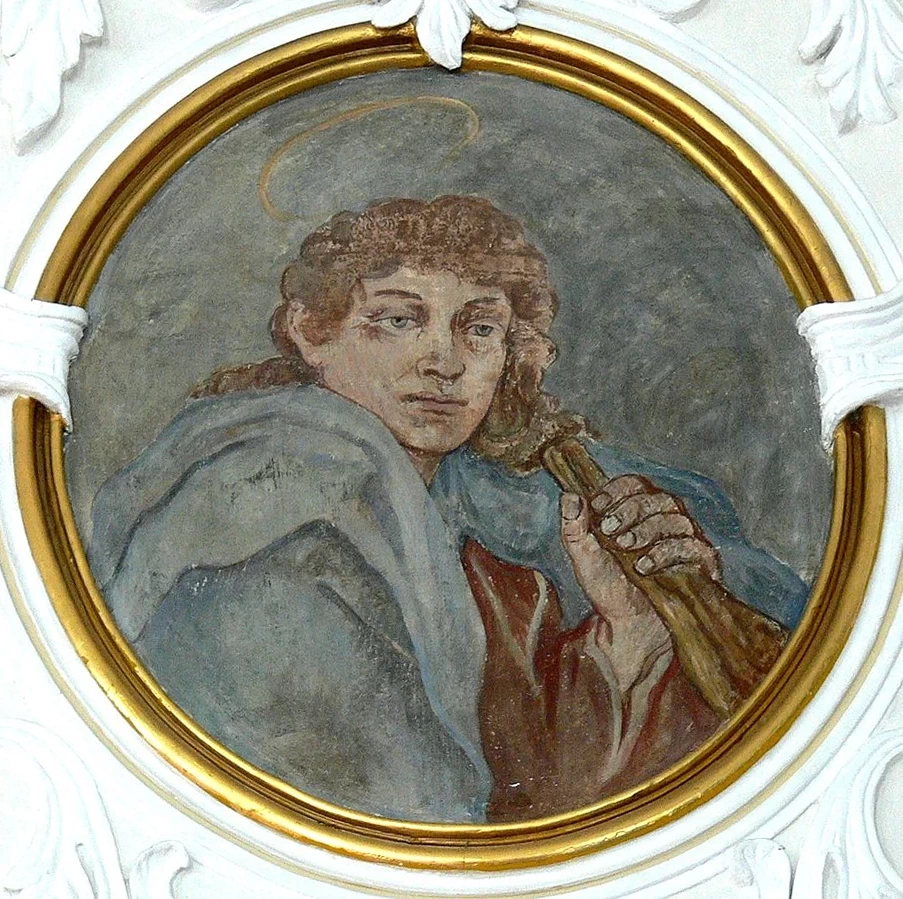 Angelika Kauffmann - Gli apostoli, Taddeo, chiesa parrocchiale della Santissima Trinità di Schwarzenberg